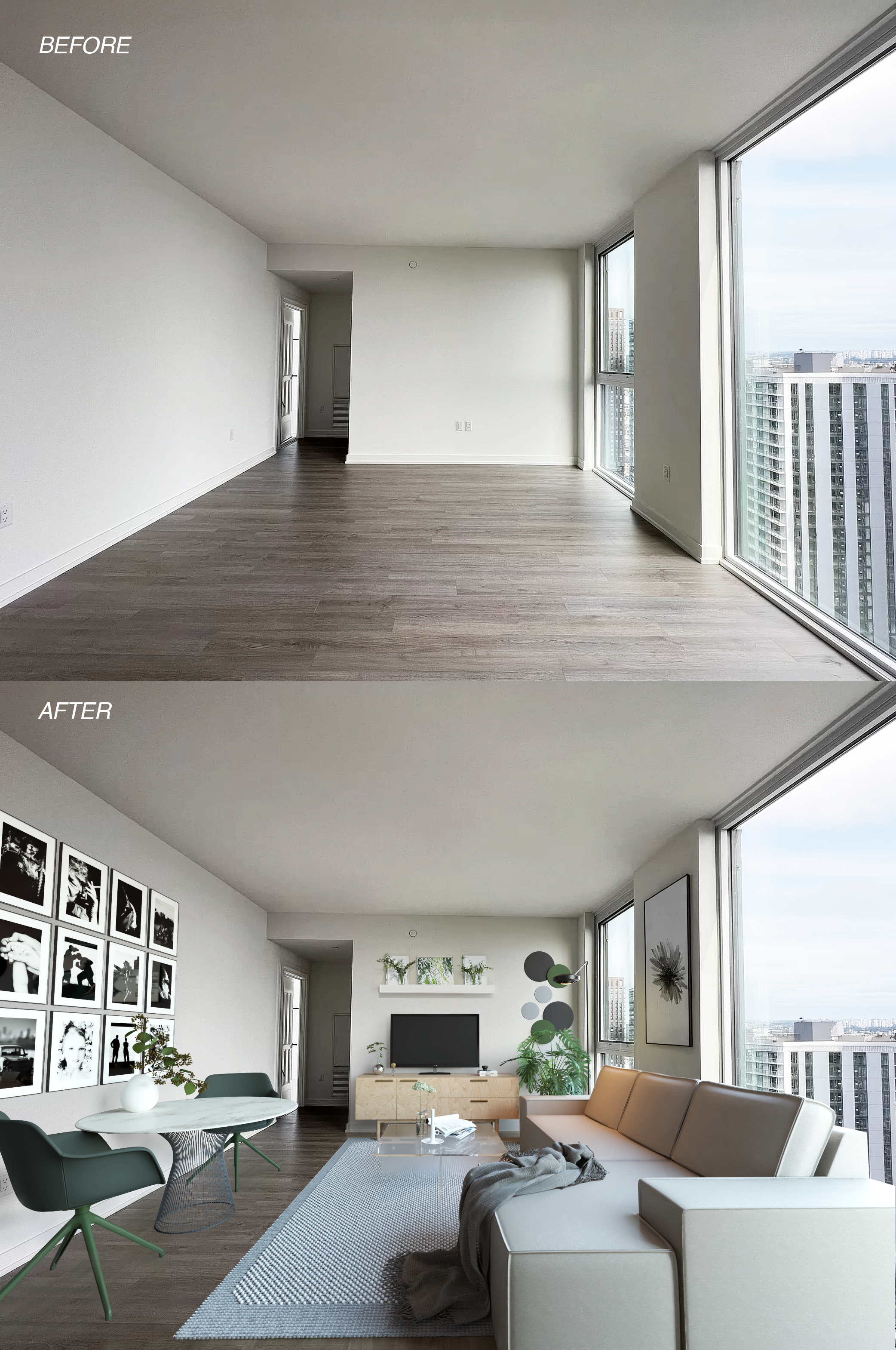 One space - two viewing angles APT B_2